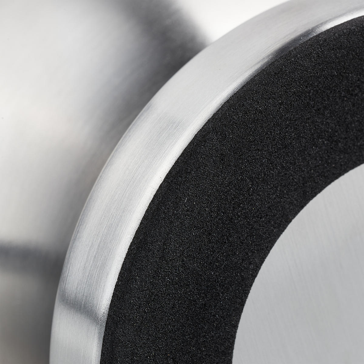 MÖRSER - Silberfarben, Kunststoff/Metall (10/9/10cm) - Relaxdays