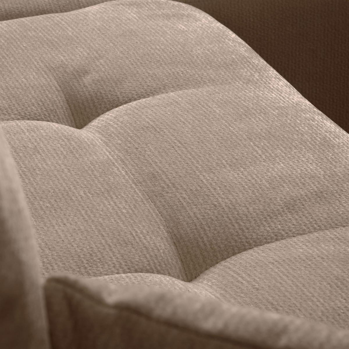 ECKSOFA CLOUD II XL mit Schlaffunktion Vibe 19 - Braun, Textil (280/152cm) - Lookway