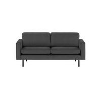 2,5-PERSONEN-SOFA Lioni-Kronos 34 - Dunkelgrau, Holz/Textil (182/84/94cm)