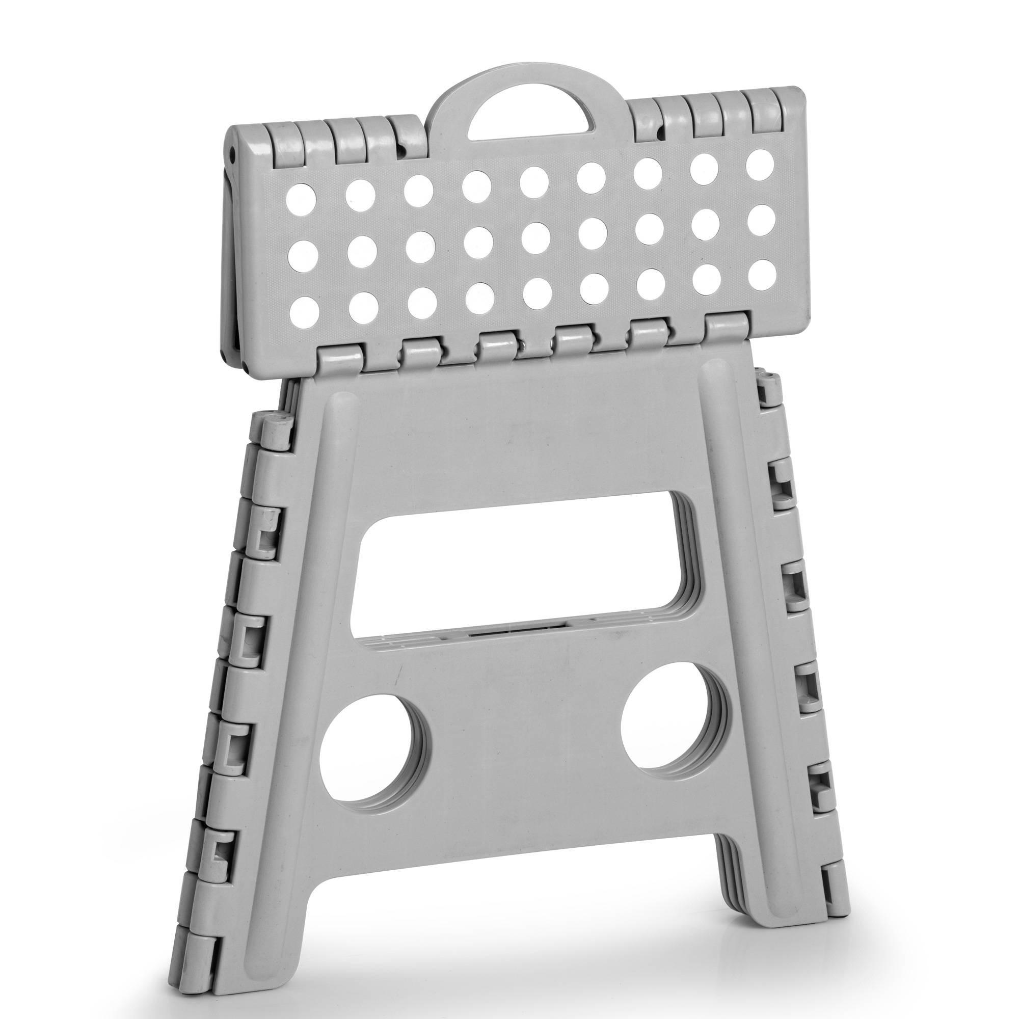 Zeller Klapphocker Grau 30x32x37 cm