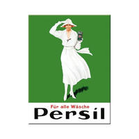 MAGNET 6/8 cm Persil Weiße Dame Grün - Multicolor, Metall (6/8/0.1cm) - Nostalgic-Art
