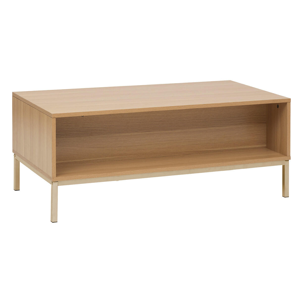 COUCHTISCH Tasso rechteckig Braun 100/50/40 cm - Braun, Holzwerkstoff (100/50/40cm) - 5five Simply Smart