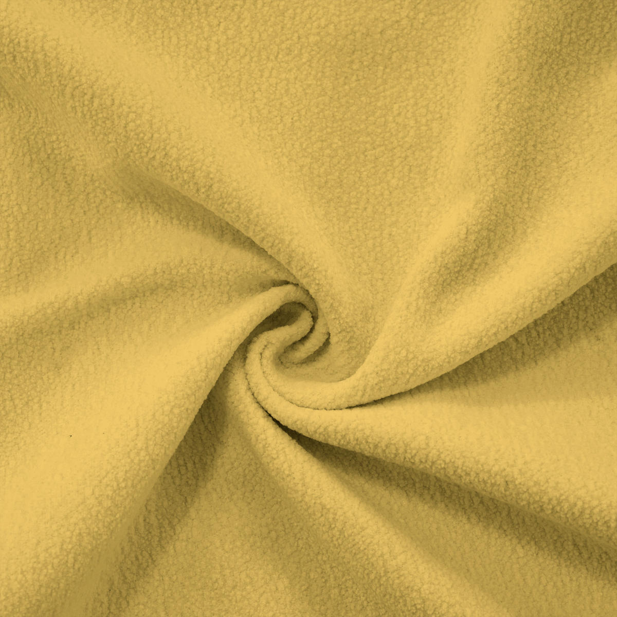 SCHLAFSOFA 3-Sitzer aus Chenille mit Tiefsitz, Gelb - Gelb, Textil (313/81/77cm)