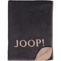 WOHNDECKEN UNI-DOUBLEFACE ANTHRAZIT-KARAMELL - Grau, Textil (150/200cm) - Joop!