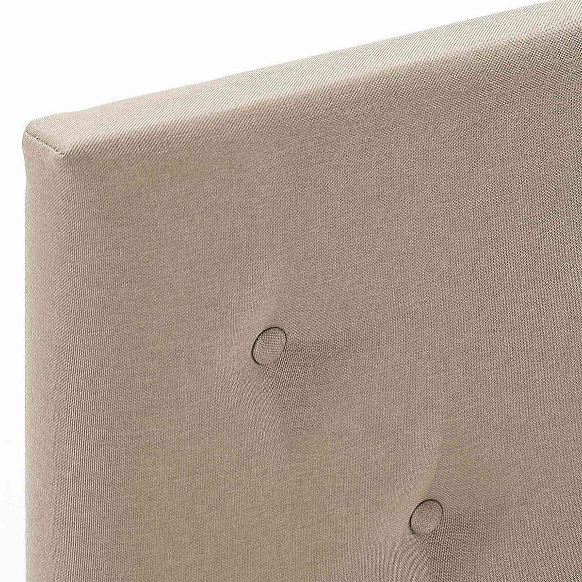 POLSTERBETT 90x190 cm Rosi, Beige - Beige, Textil (90/190cm) - VS Venta-stock