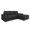 ECKSOFA Pavo - Schwarz, Holz/Textil (255/180cm) - Sofnet