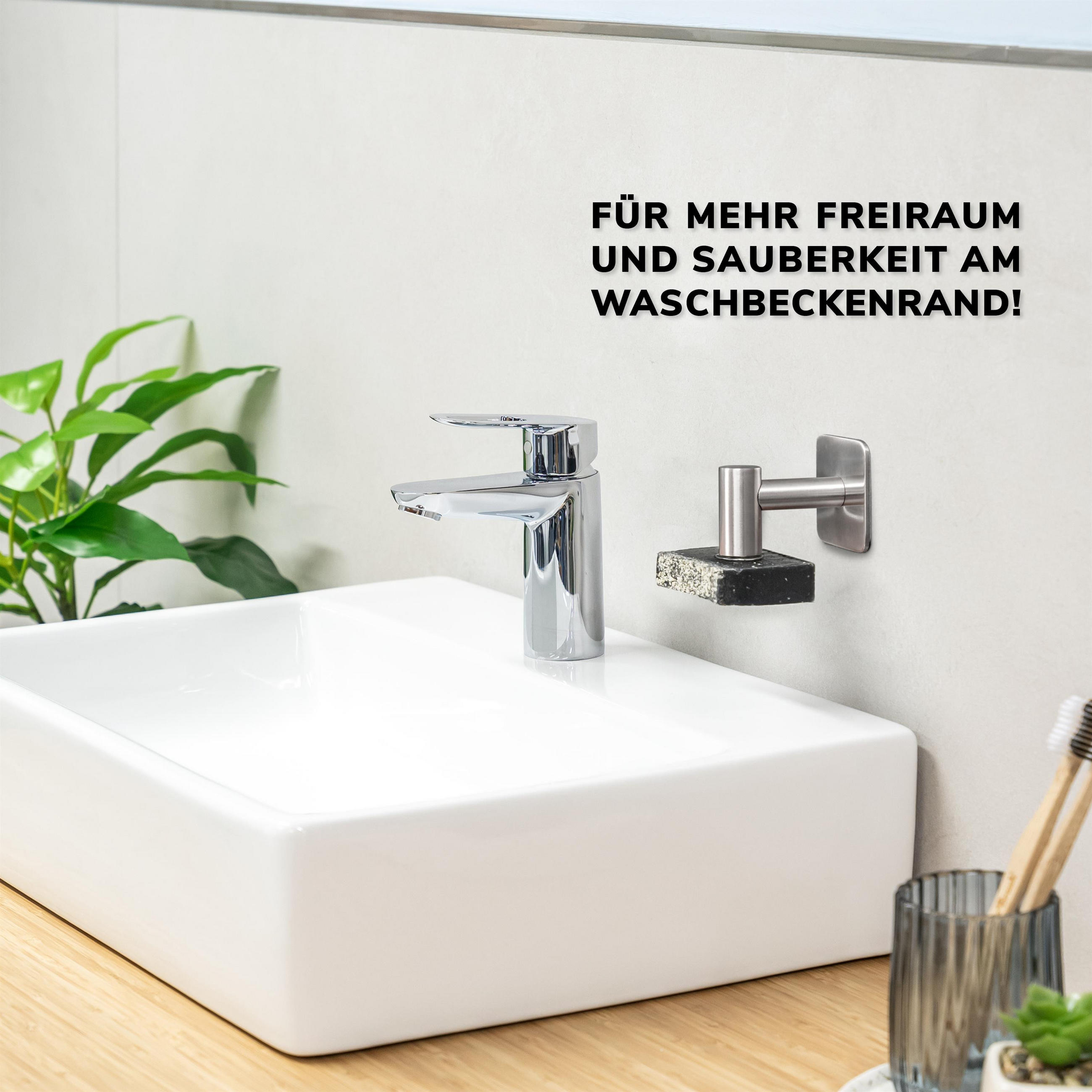 SEIFENHALTER, silber - Edelstahlfarben, Metall (5.7/5.7/6cm) - bremermann