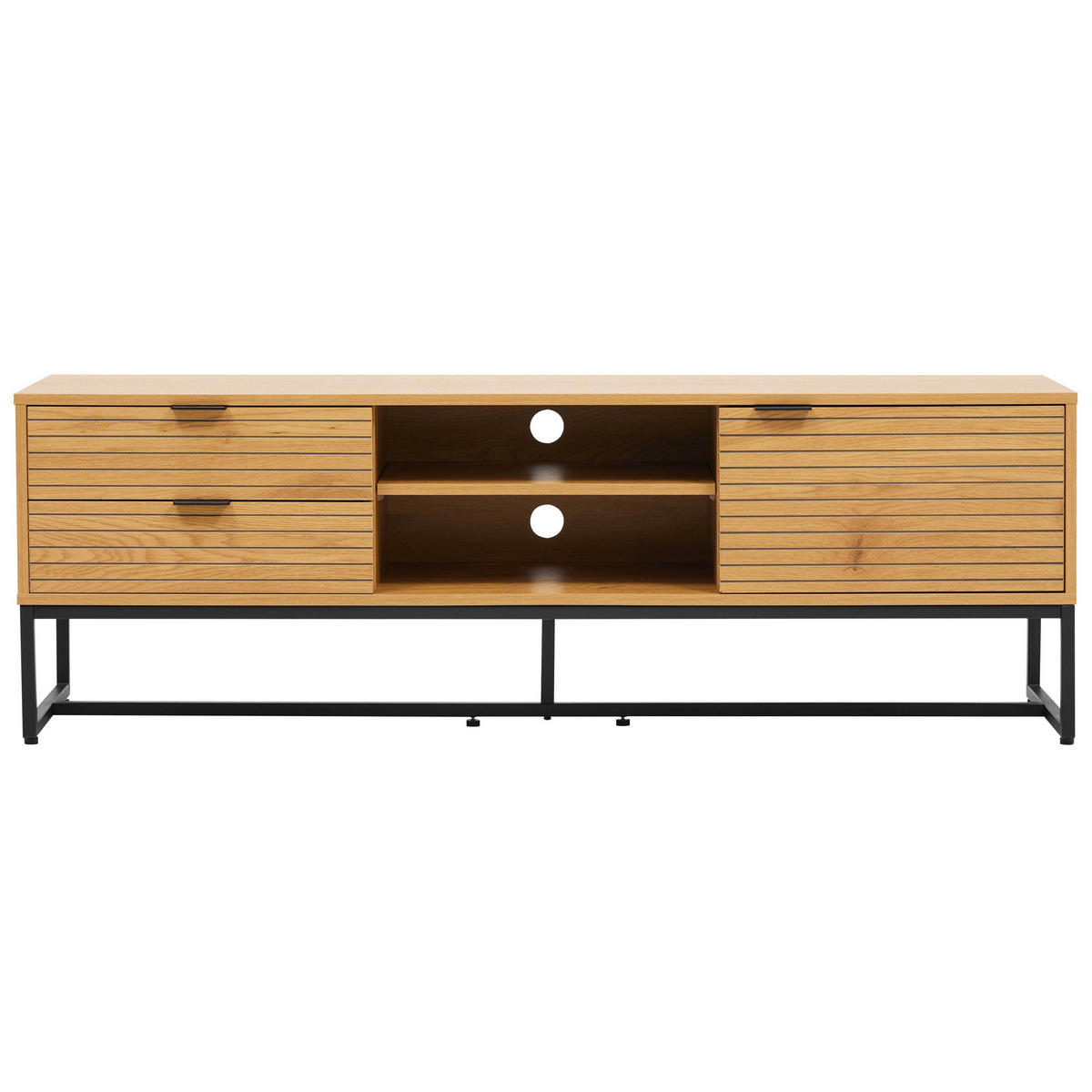 TV-MÖBEL 150 cm, Holz - Braun, Holz (40/50/150cm) - Oviala