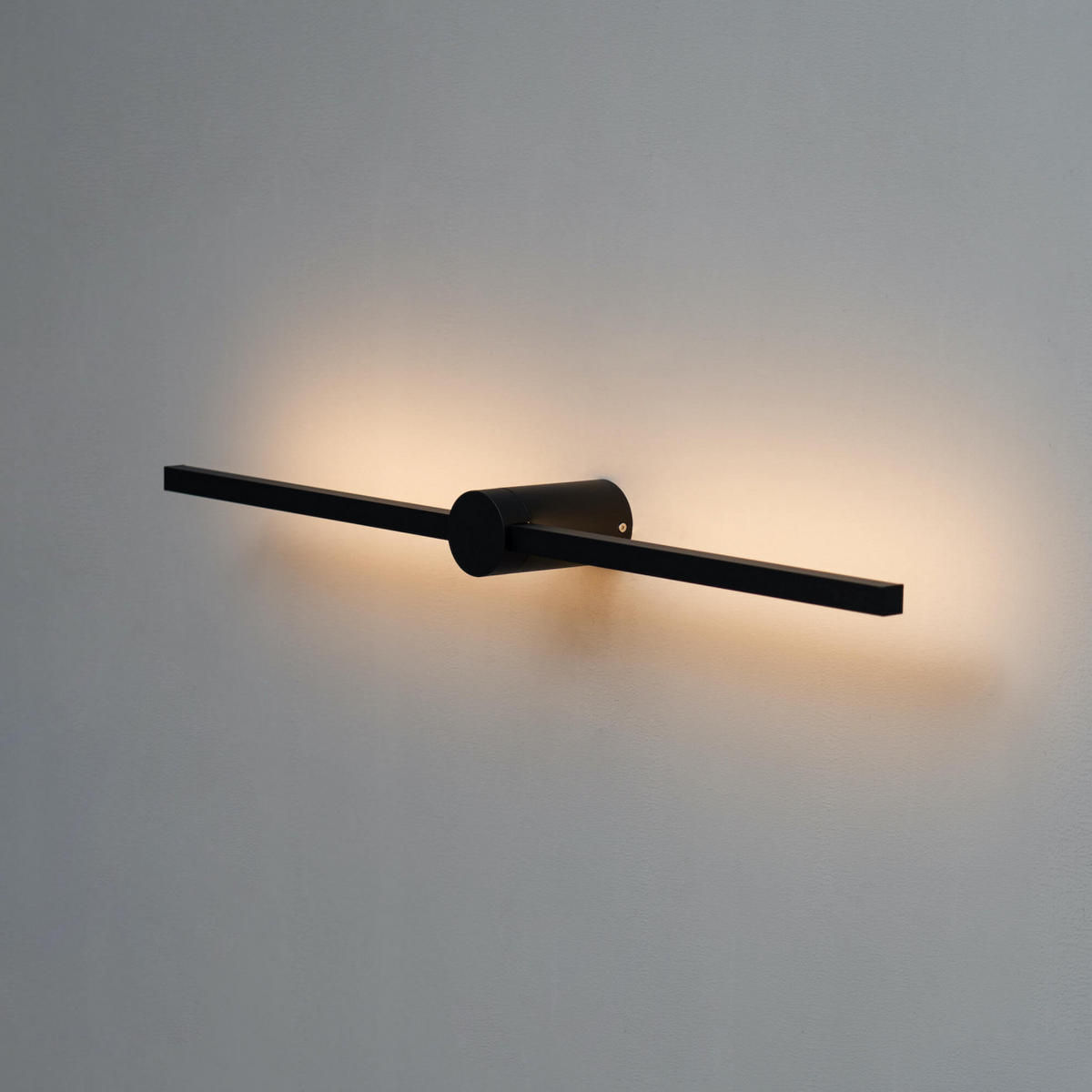 WANDLEUCHTE Eydon, Schwarz, 80cm - Schwarz, Metall (13/6.5/80cm) - KOSILUM