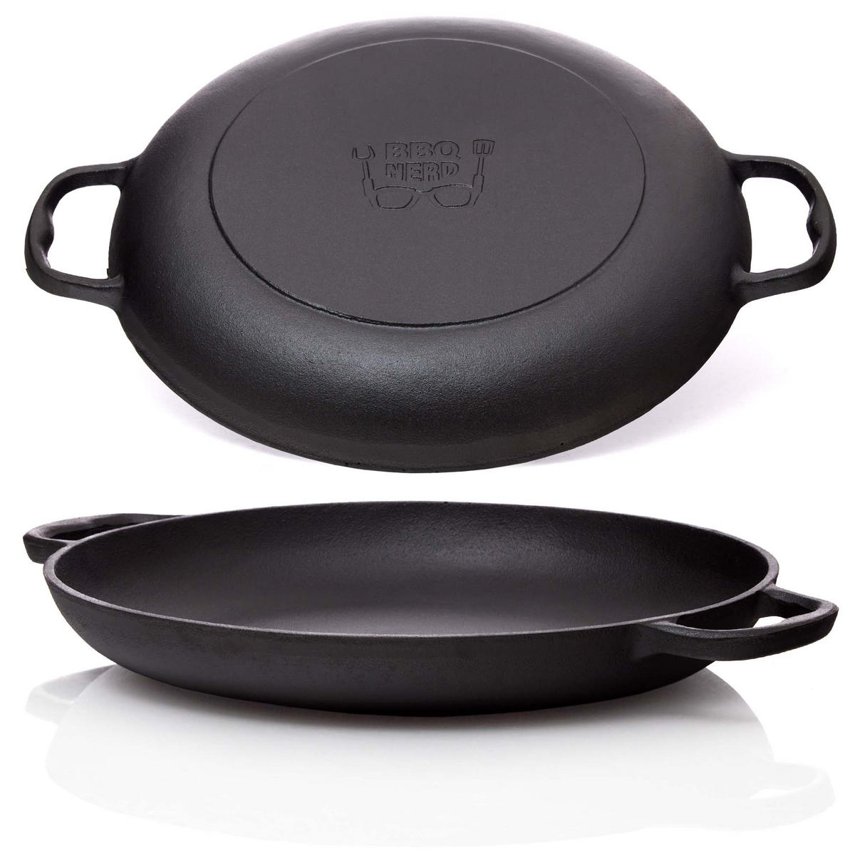 PAELLAPFANNE Gusseisen Ø36cm 6 Personen  - Schwarz, Metall (38/7/38cm) - BBQ Nerd