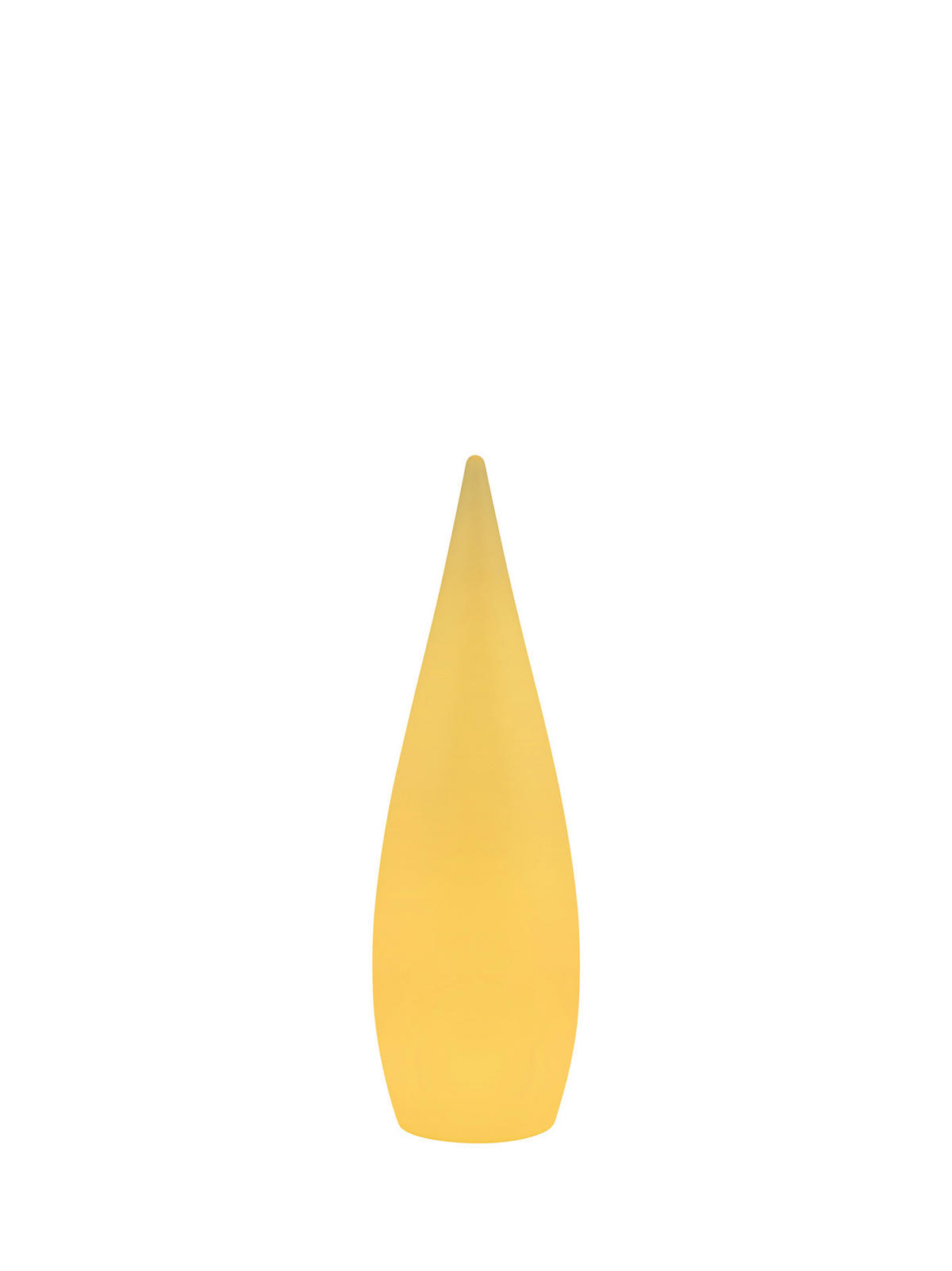 STEHLAMPE PALMAS - Weiß - 25/25/80 cm - Weiß, Kunststoff (25/25/80cm) - Trio Leuchten