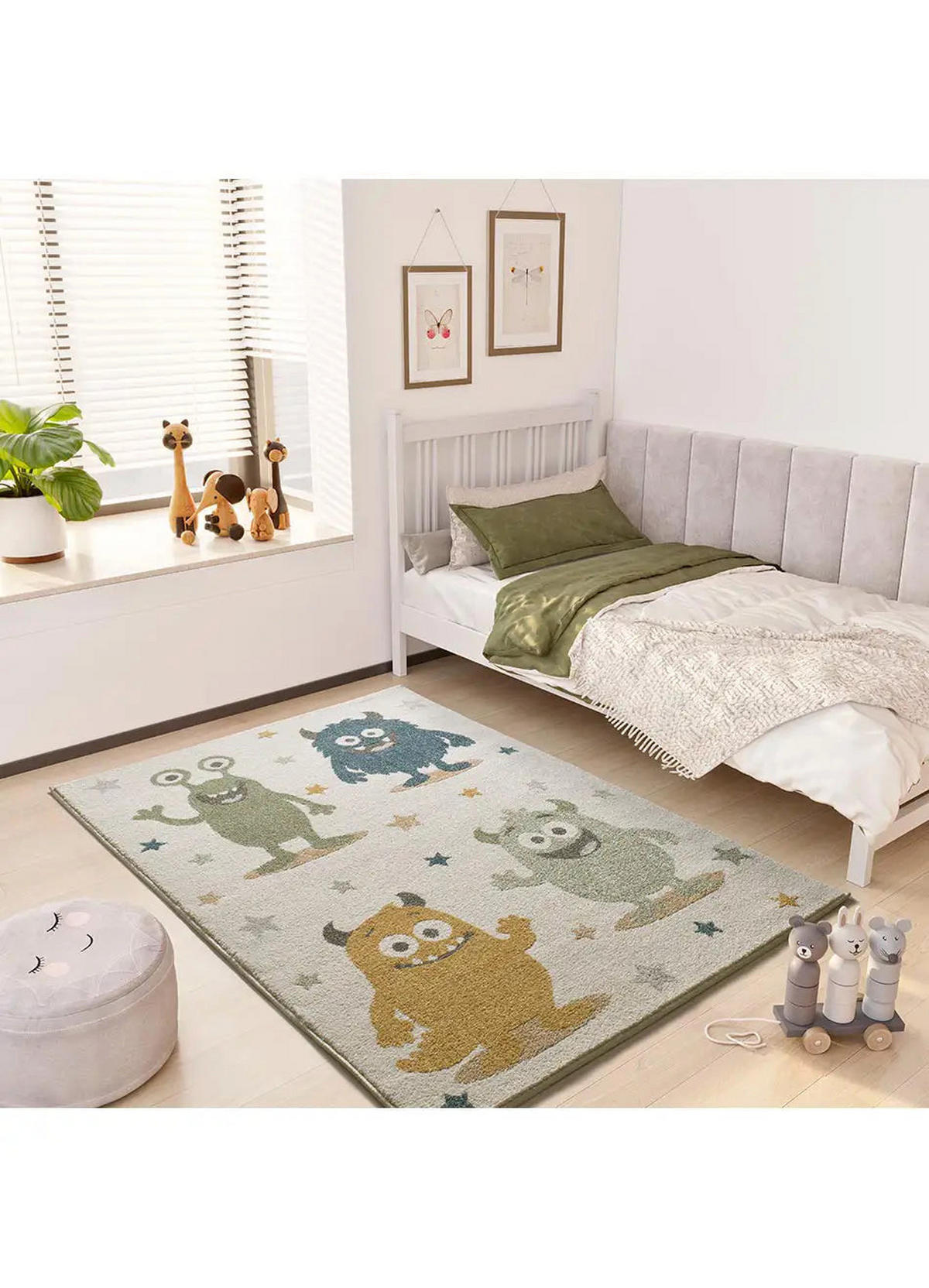 KINDERTEPPICH Mehrfarbig Beats 120/170 cm - Multicolor, Naturmaterialien/Textil (120/170cm) - Atticgo
