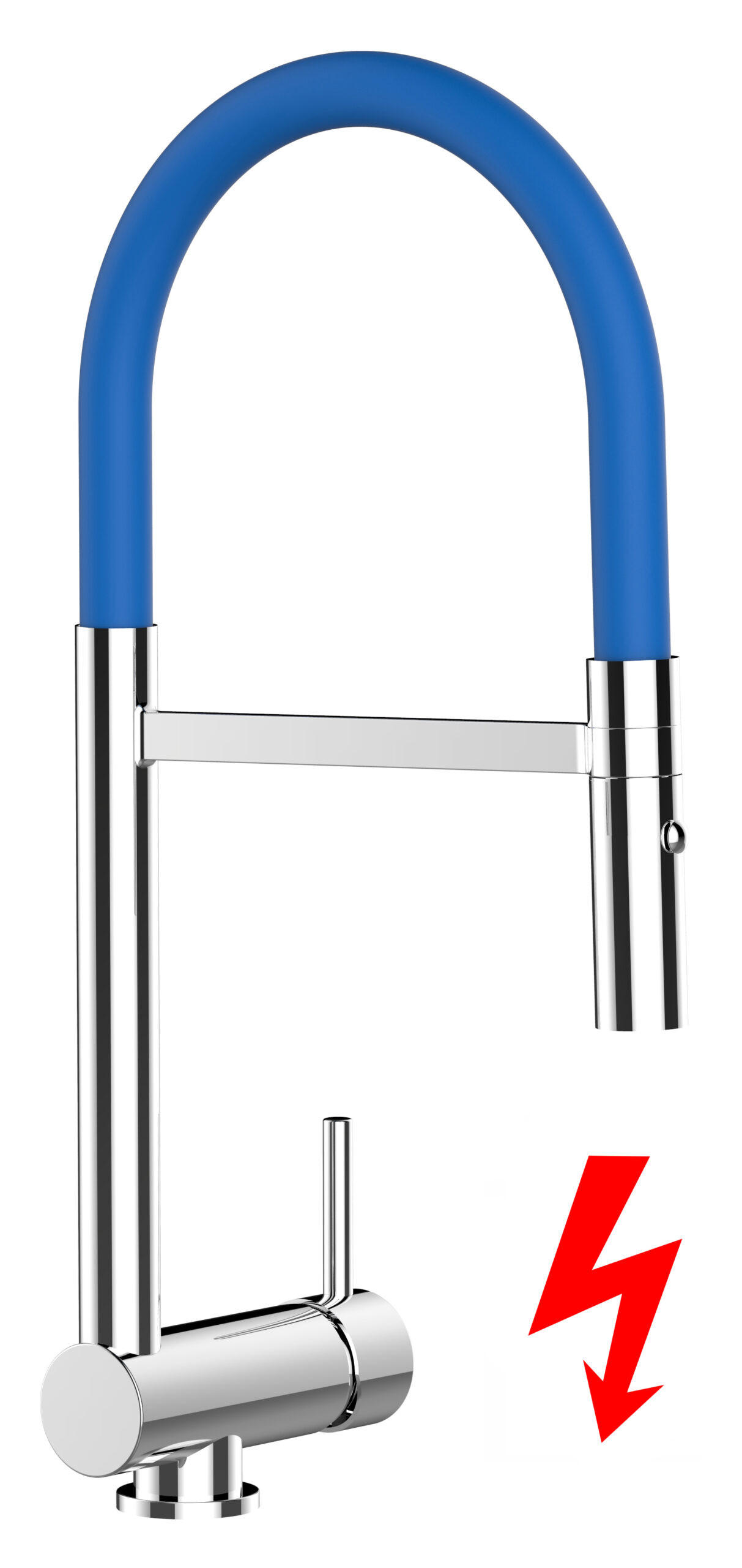 Vizio Niederdruck-Vorfenster-Küchenarmatur, Blau 21.3x48.2x21.3 cm