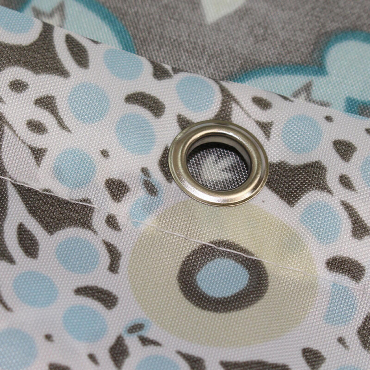 DUSCHVORHANG Polyester schnell trocknend wasserdicht mit Haken Badezimmer - Multicolor, Textil (180/200cm) - MCBOSON