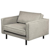 XL SESSEL - Schwarz/Grau, Wellpappe/Textil (117/81/96cm) - home24