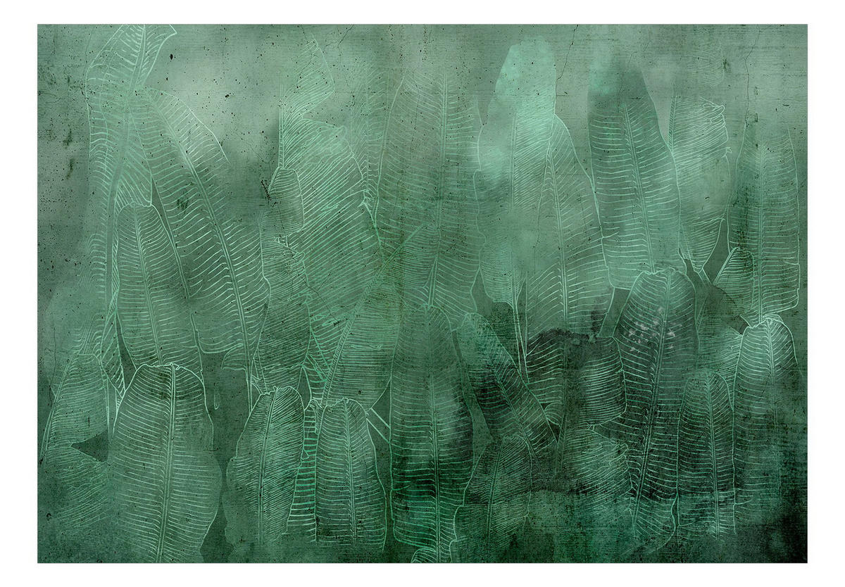 VLIESTAPETE Grün 250/175 cm - Grün, Textil (250/1cm) - KUNSTLOFT