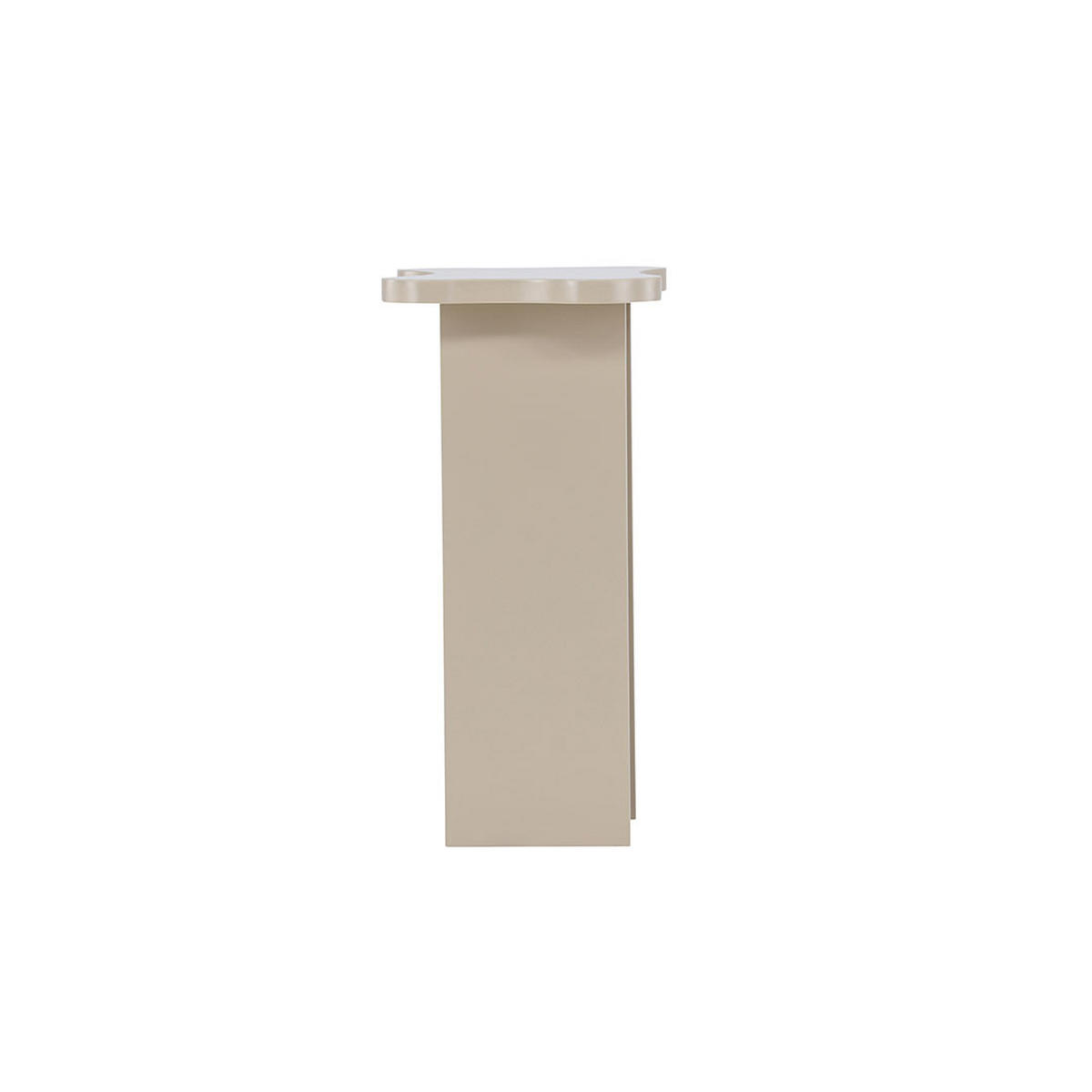 ECKTISCH, Molde, Beige, MDF, 30 x 42 x 62 cm - Beige, Holzwerkstoff (42/30/62cm) - ebuy24