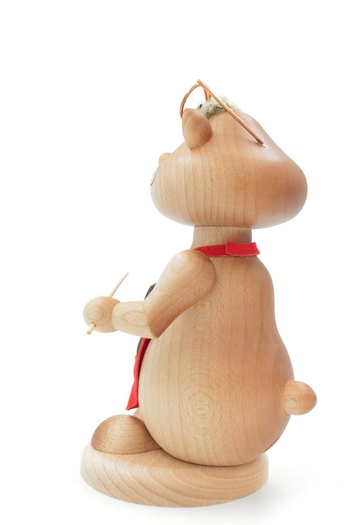 RAUCHFIGUR Hamster Optiker 18 cm - Multicolor, Holz (12/18/0.1cm)