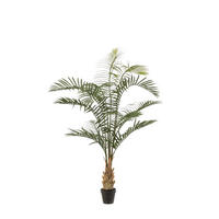 KUNSTBAUM Künstliche Areca Palme - Suri 120 cm - Grün, Kunststoff (120cm) - Emerald
