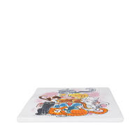FLIESE Katzen in Bunt - 13cm - Multicolor, Keramik (13/0.5/13cm) - Blond Amsterdam