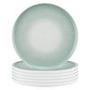 SPEISETELLER Sento Home Aura mint ø 27,6 cm 6er Set - Mintgrün, Keramik (27.6cm) - Seltmann Weiden