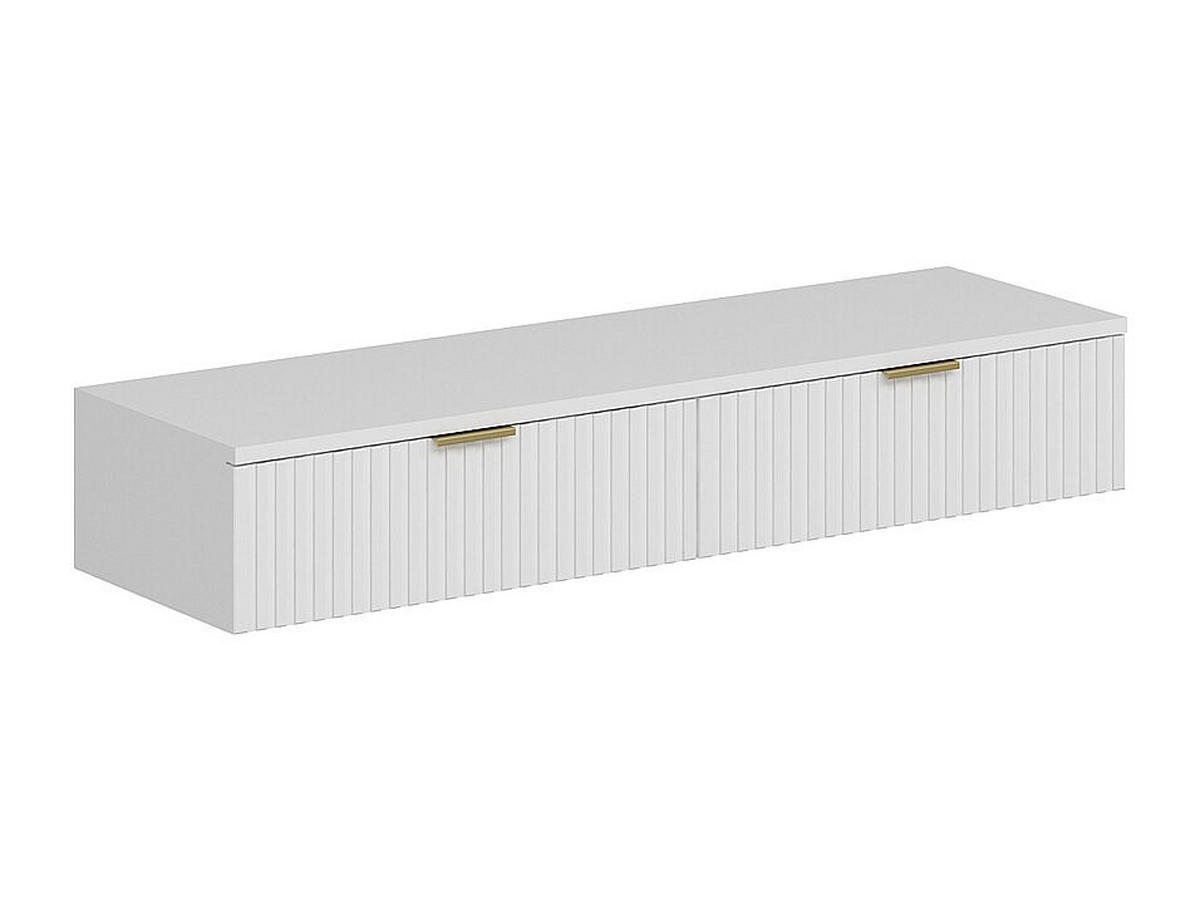 KONSOLENTISCH - 120 cm x 35 cm - holz - weiß Fralyn - Weiß, Holz (35/120/20cm) - Vente-Unique