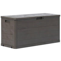 GARTEN-AUFBEWAHRUNGSBOX 280 L Braun - Braun, Kunststoff (45/56/117cm) - furnicato
