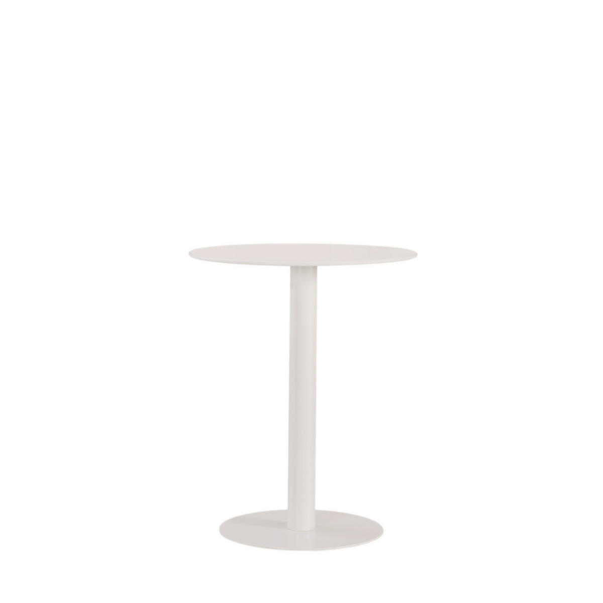 ESSTISCH Thule Beige 60 cm x 76 cm - Beige, Metall (60/60/76cm) - Klast Home