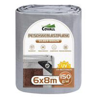 ABDECKPLANE 6 x 8 m wasserdicht 150g/m² UV-stabil - Multicolor, Kunststoff (800/600/1cm)