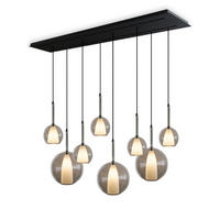 HÄNGELEUCHTE Belluna Klar Ø 14/24cm - Klar, Glas (24/24/45cm) - s.luce