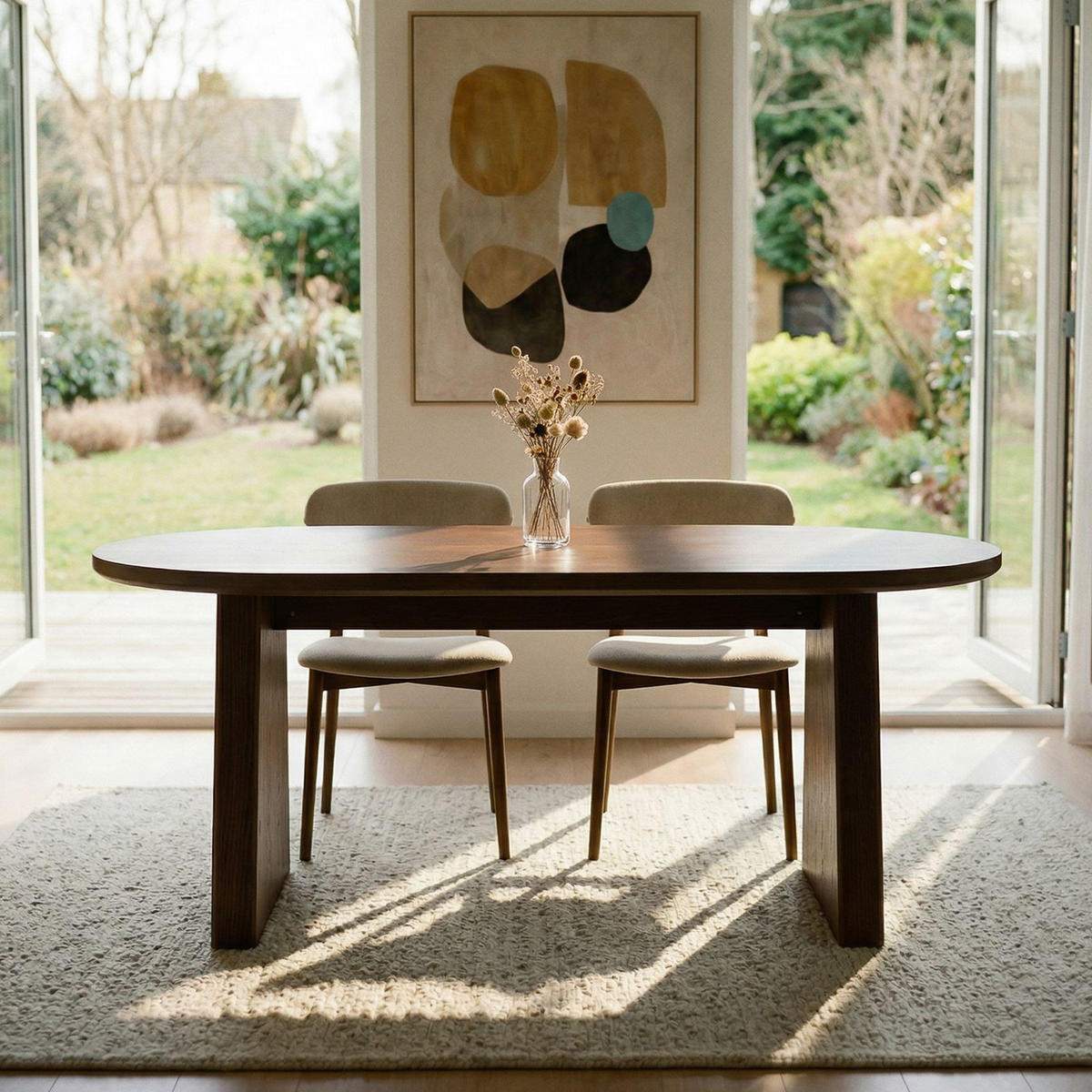 ESSTISCH MARIAN dunkelbraun - Dunkelbraun, Holzwerkstoff (90/180/75cm) - IDIMEX