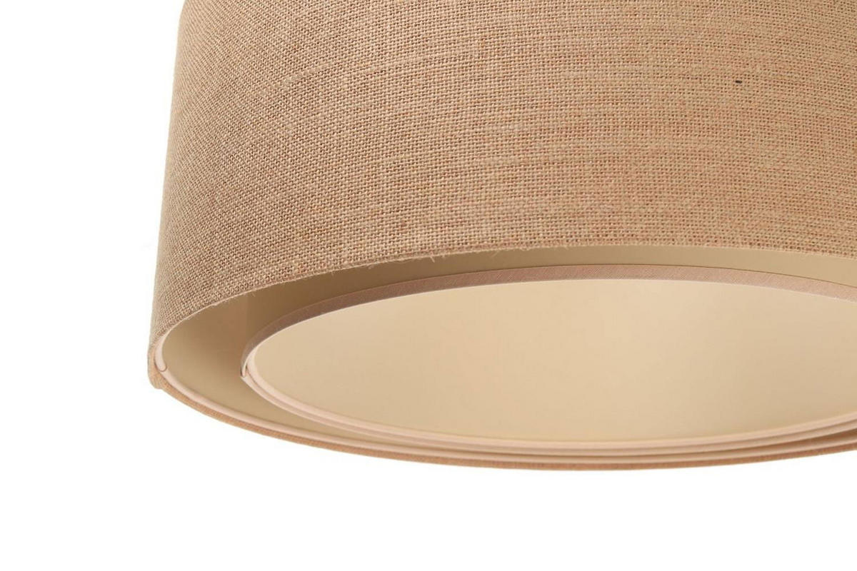 HÄNGELEUCHTE Beige 50/20 cm - Beige, Kunststoff (50/1/20cm) - ONZENO