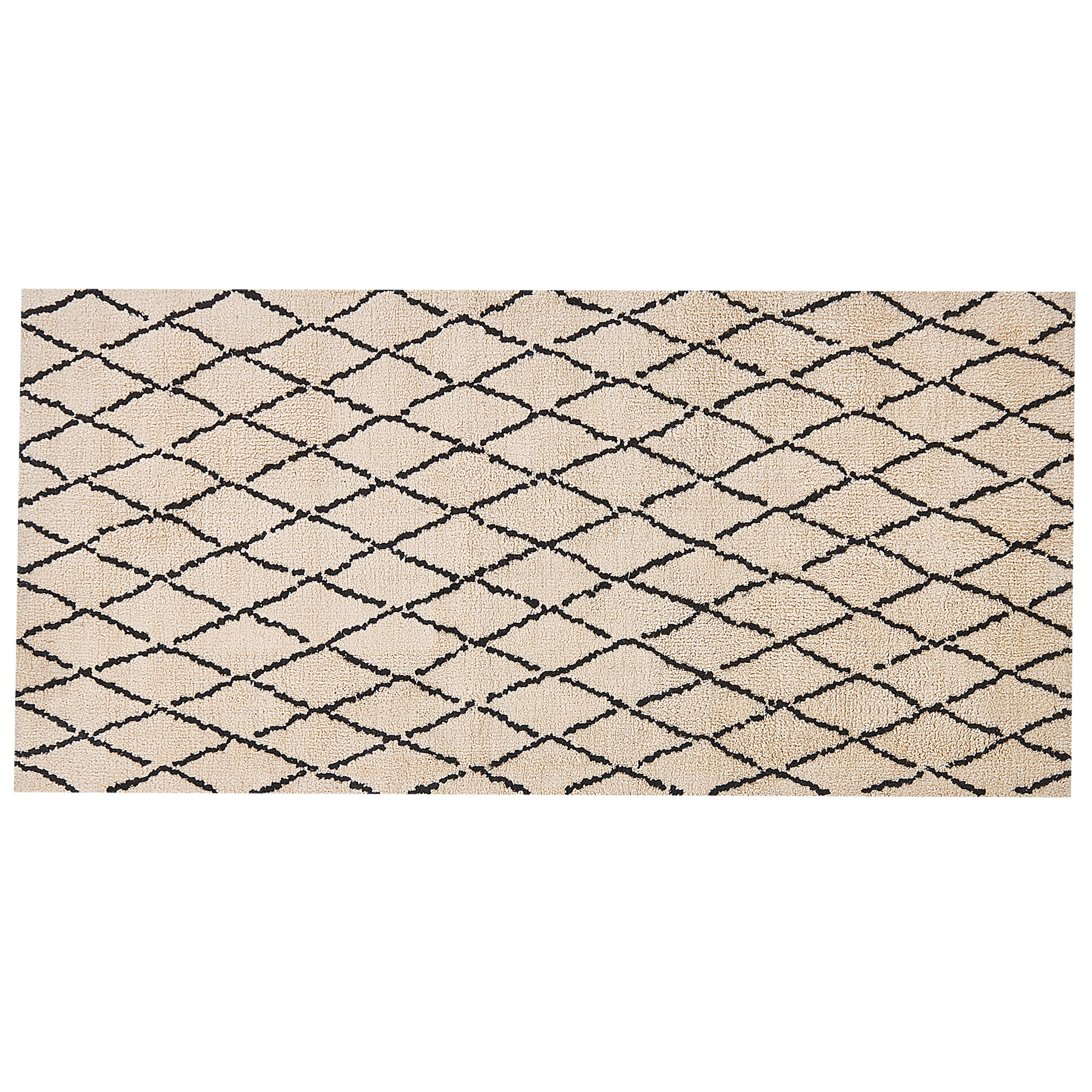 KURZFLOR Mydyat 150/80 cm - Beige, Kunststoff (80/150cm) - Beliani