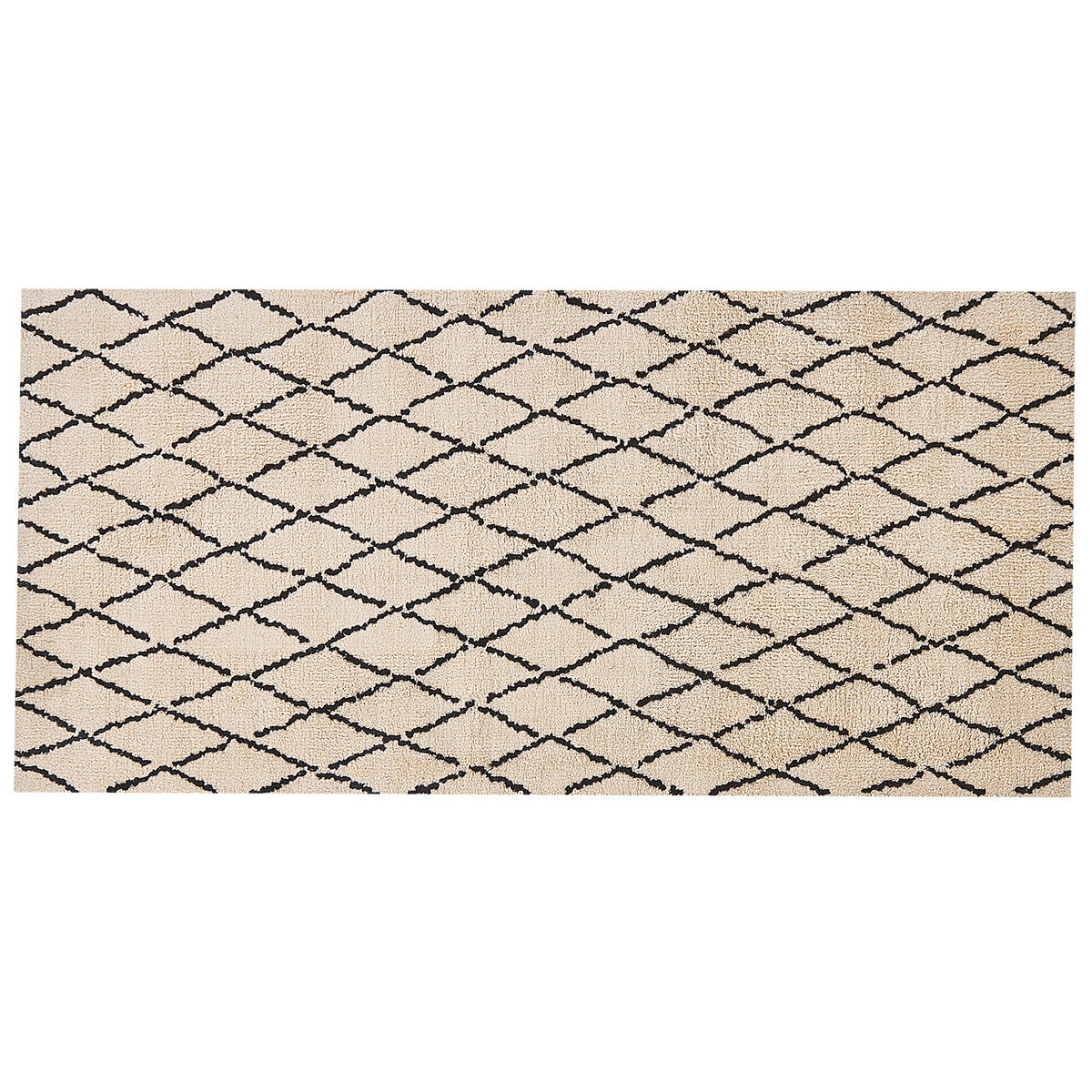 KURZFLOR Mydyat 150/80 cm - Beige, Kunststoff (80/150cm) - Beliani