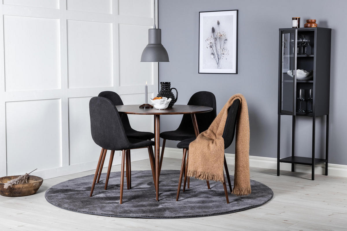 ESSTISCH PLAZA Braun 100x100x75 cm - Braun, Holzwerkstoff (100/100/75cm) - FURNLUX
