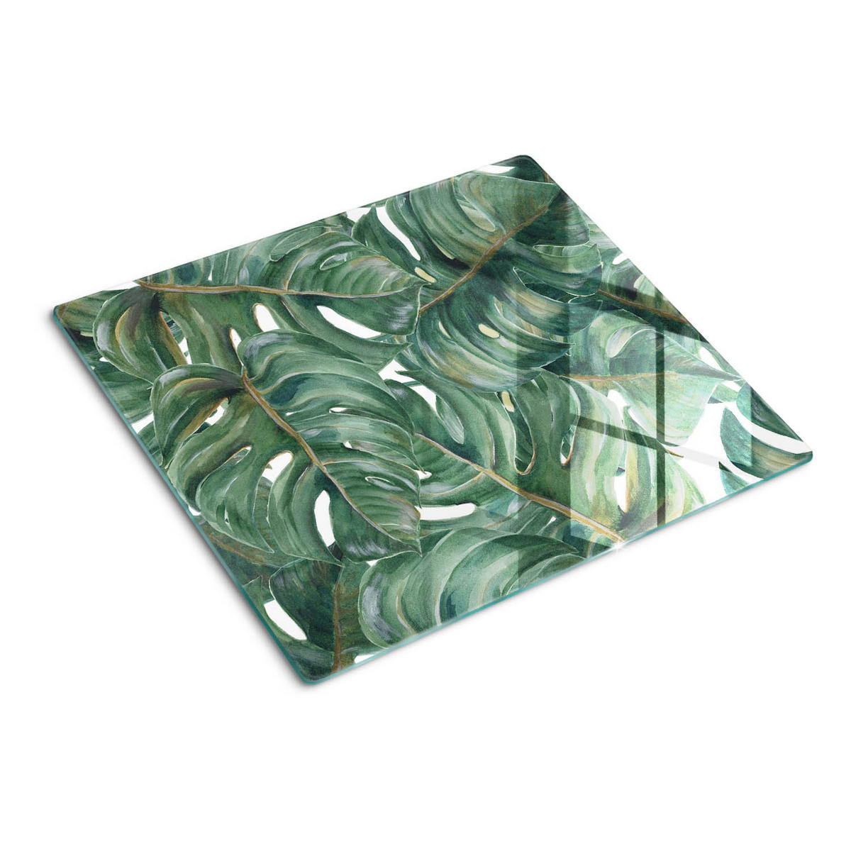GLASPLATTE 60x52 cm Monster - Grün, Glas (60/0.4/52cm) - TULUP
