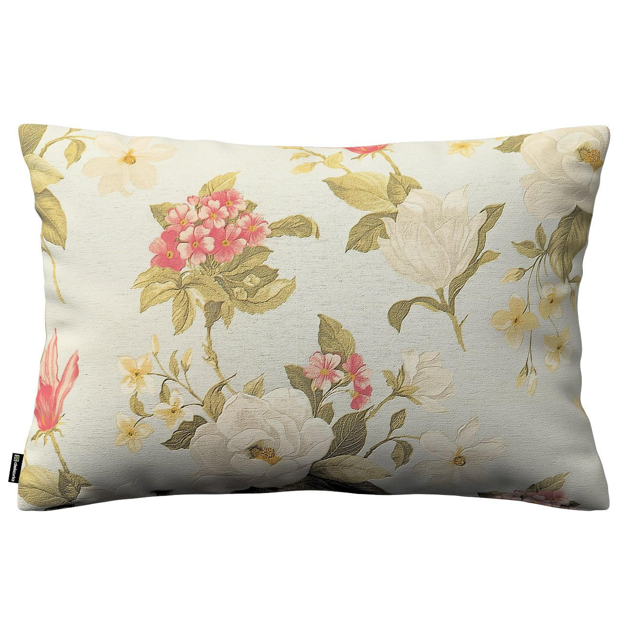 KISSENHÜLLE Londres blau und rosa, 60x40cm - Blau, Textil (60/40cm) - Dekoria