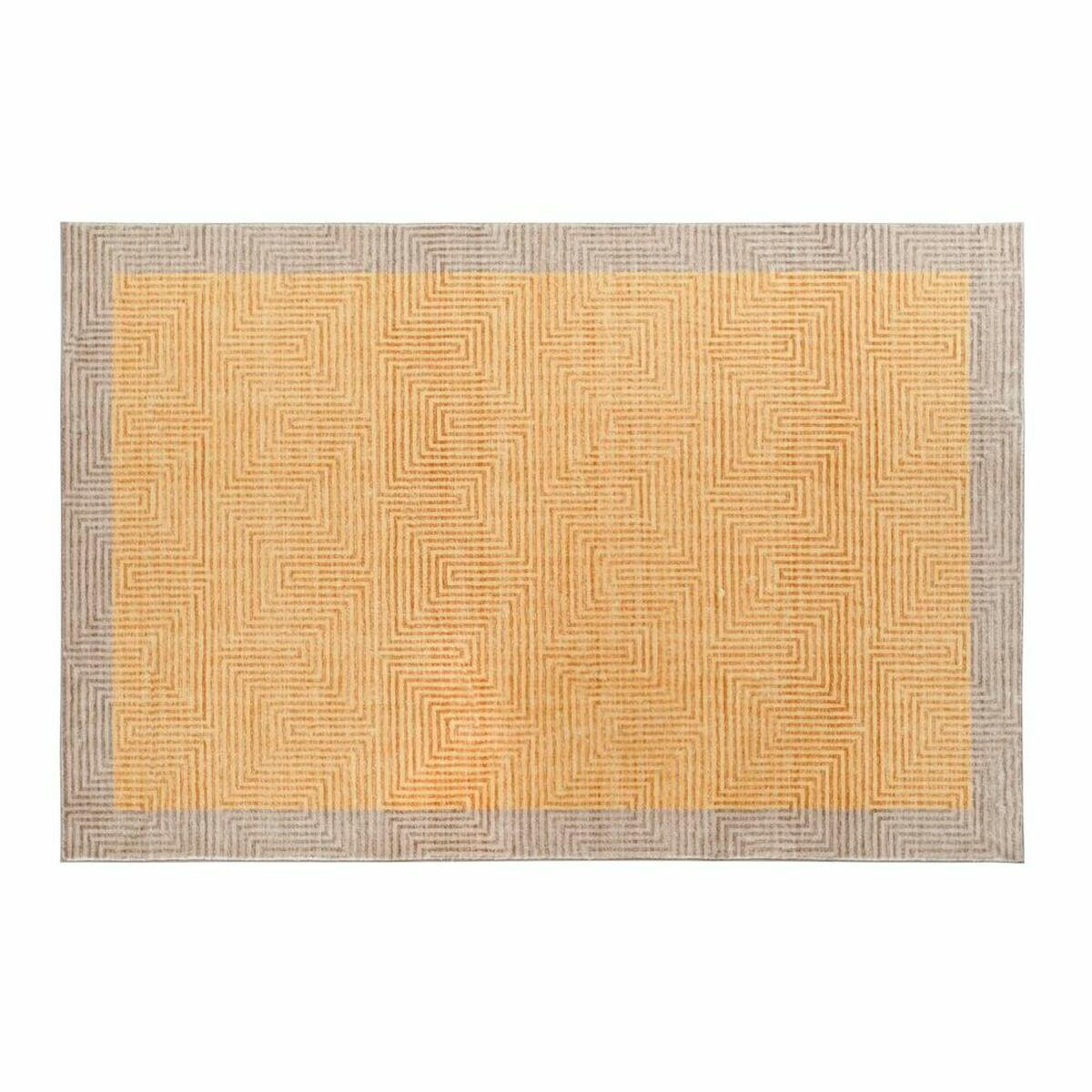 TEPPICH Gelb (160 x 230 x 0,7 cm) - Gelb, Kunststoff (160/230cm) - DKD Home Decor