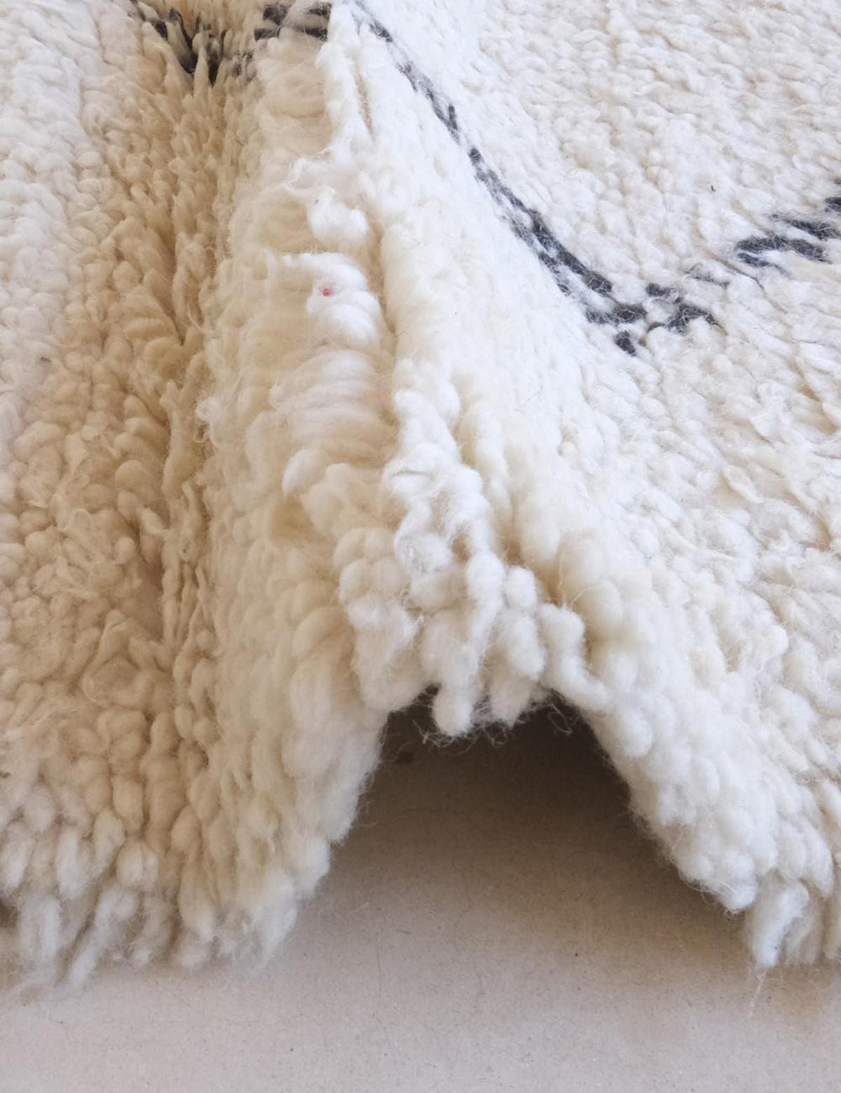 BERBERTEPPICH Wolle elegant 207x 283 cm - Weiß, Naturmaterialien (207/283cm) - AFK Living