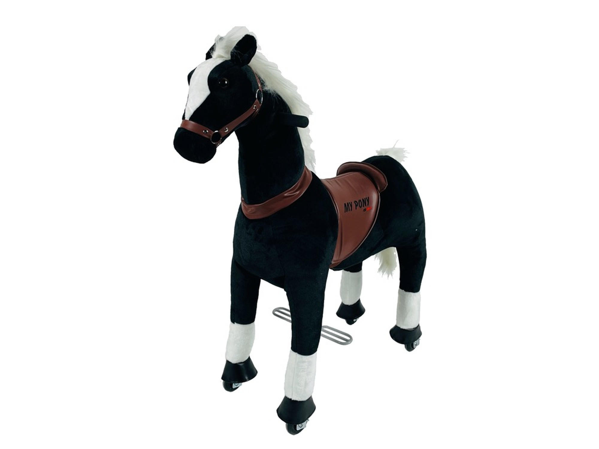 TPFLiving Reitpferd Braun 33x105x85 cm