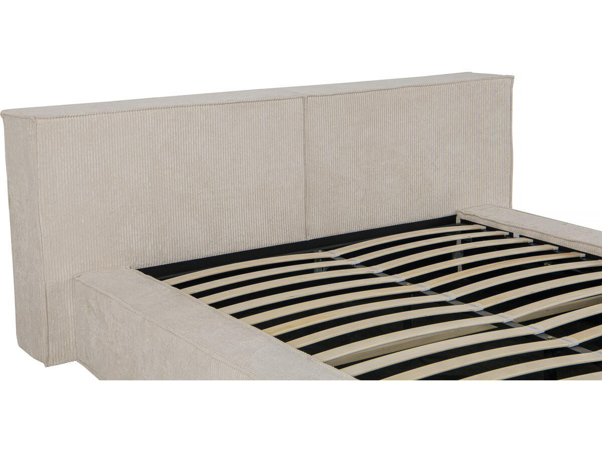 POLSTERBETT Courchevel Beige - Beige, Holz/Textil (160/200cm) - Habitat Garten