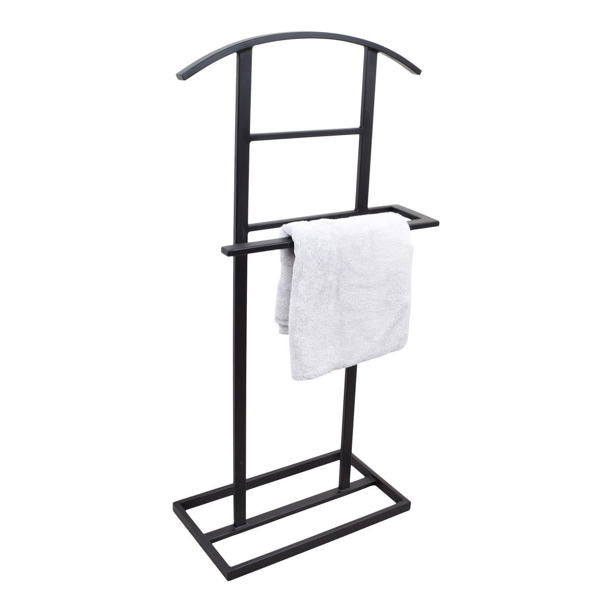 KLEIDERSTÄNDER Olivier Schwarz - Schwarz, Metall (45/100/26cm) - LOFT42