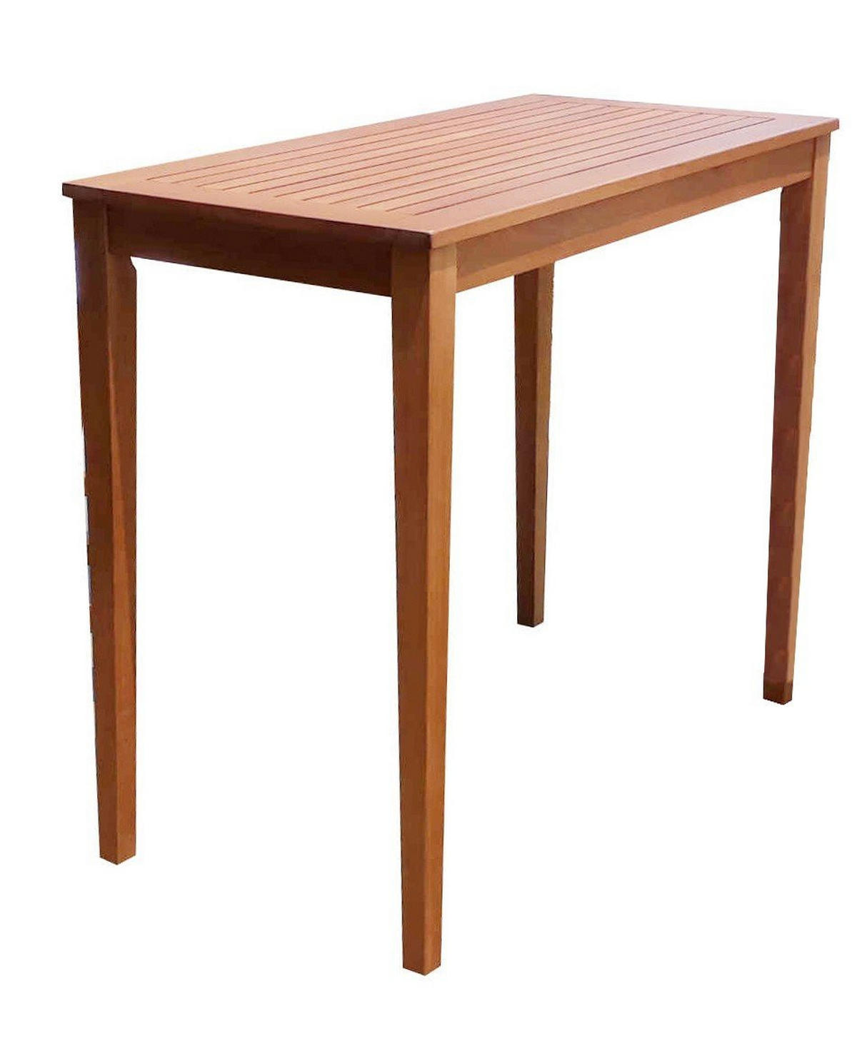 BARSET Bern 5-tlg. inkl. Kissen Eukalyptus Natur 100x60x107cm - Hellbraun, Holz (60/100/107cm) - DELUKE