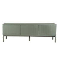 TV-ELEMENT Melton Grün 160 cm x 55 cm - Grün, Holzwerkstoff (160/55/40cm) - Kenay Home