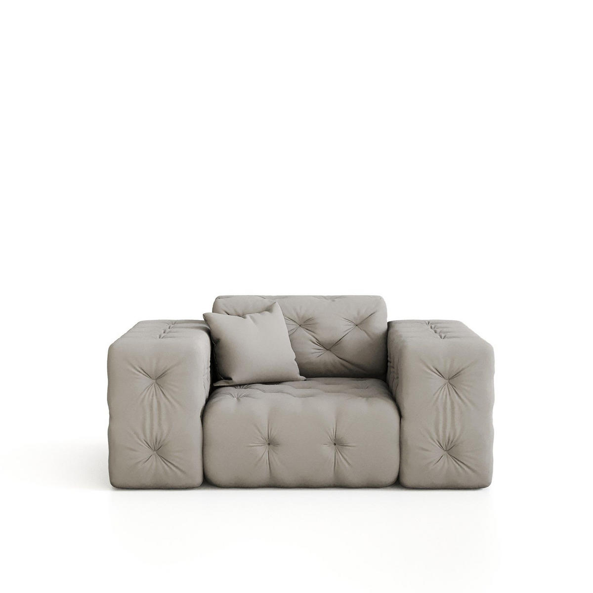 SESSEL Chantal - Dunkelgelb, Holzwerkstoff/Textil (121/78/96cm) - Fun Möbel