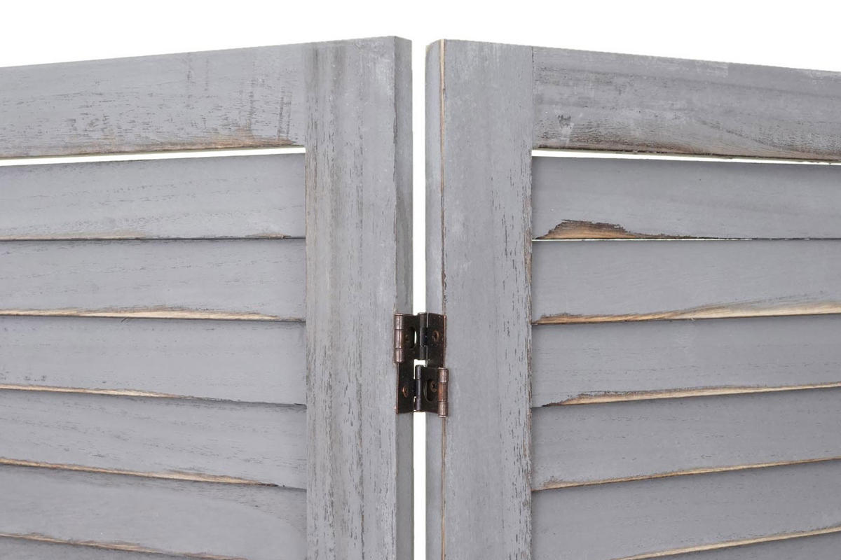 PARAVENT Grau - Grau, Holz (162/170/2cm) - MCW