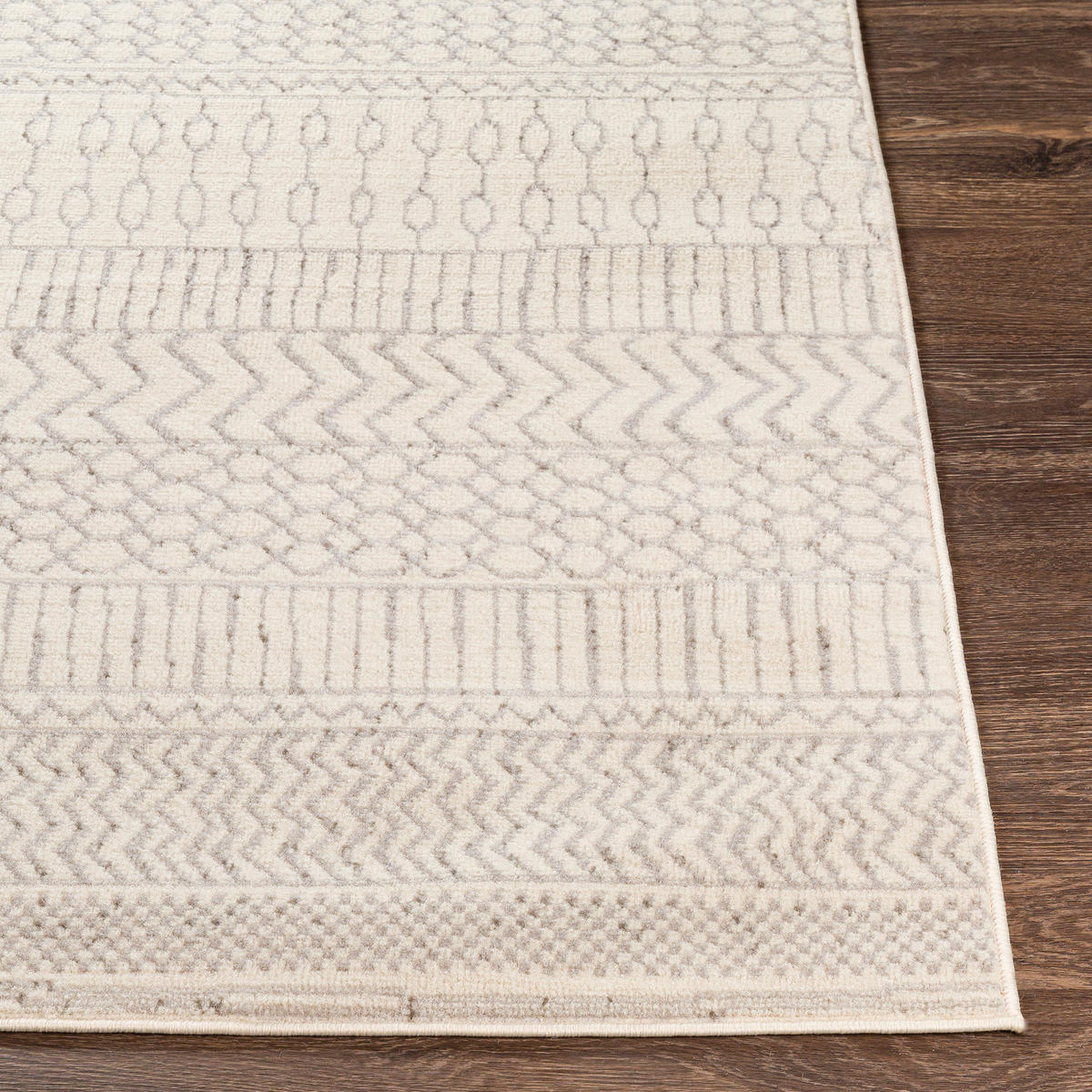 KURZFLORTEPPICH 200/275 cm Grau - Weiß, Naturmaterialien/Textil (200/275cm) - LIVABLISS