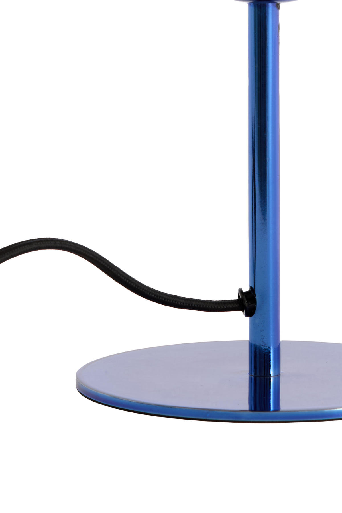 TISCHLAMPE Cedillo Blau 18/18/28 cm - Blau, Metall (18/18/28cm) - Light & Living