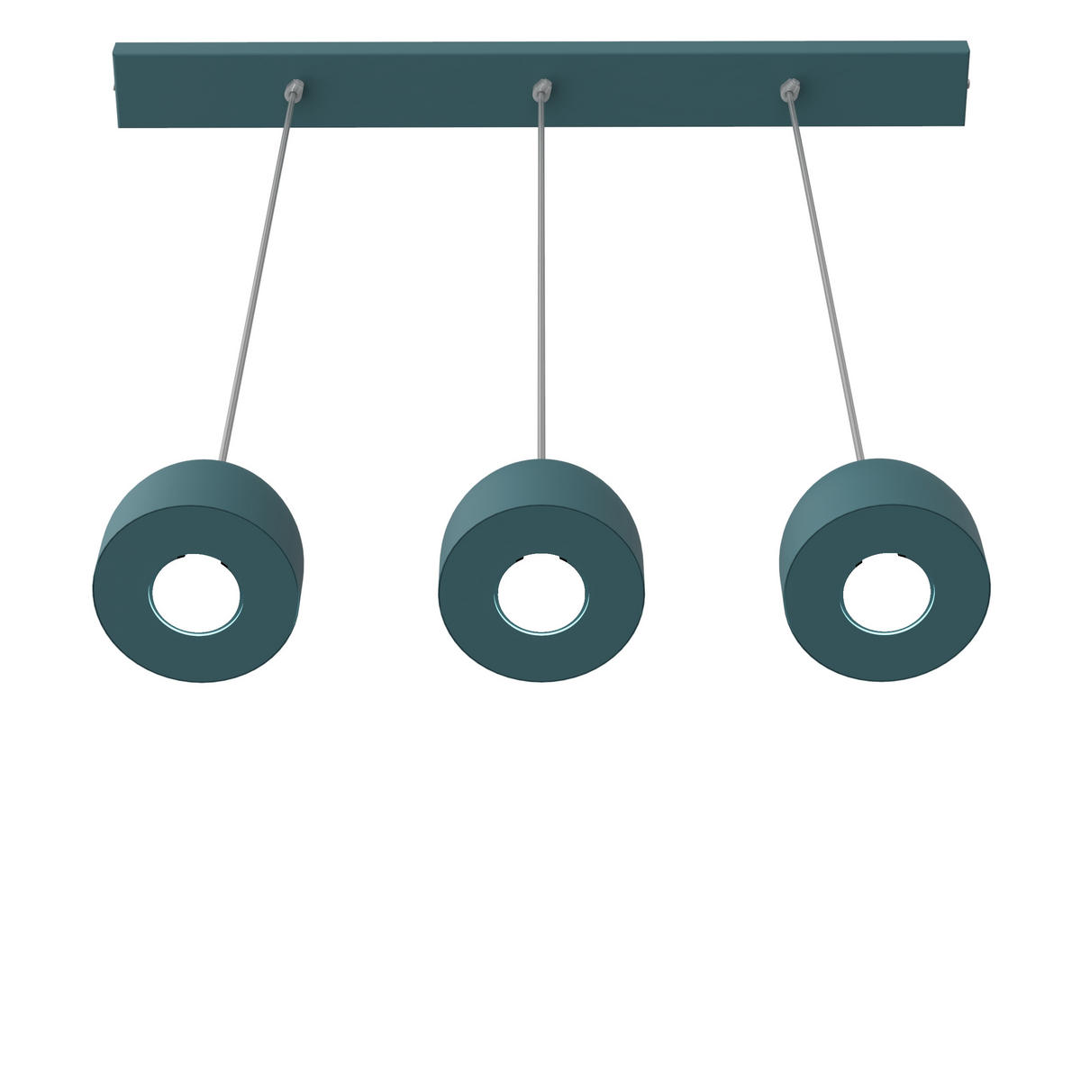 HÄNGELEUCHTE - Blau, Metall (6.5/69/120cm) - Lumicom