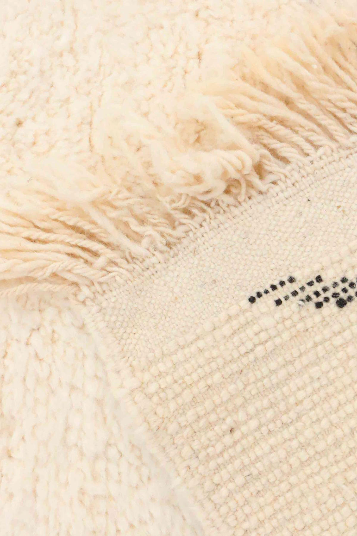 BERBERTEPPICH aus reiner Wolle 144x 228 cm - Beige, Naturmaterialien (144/228cm) - AFK Living